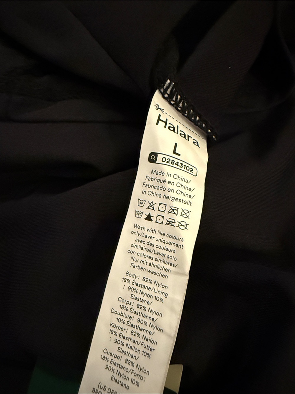 HALARA Black Easy Peasy Dress, new with tags. - Picture 2 of 9